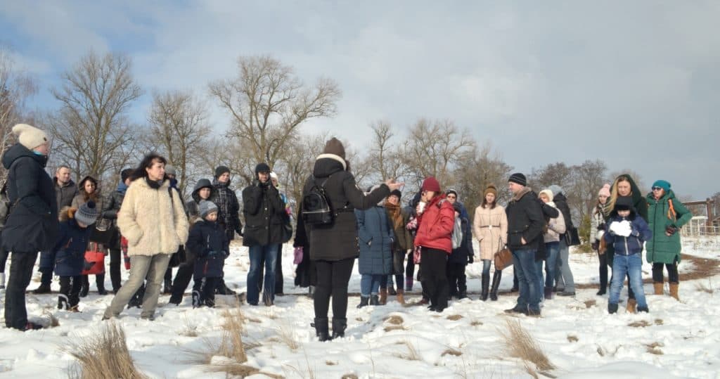 In the Nature Park "Beremytske" there was a celebration of Pancake Day