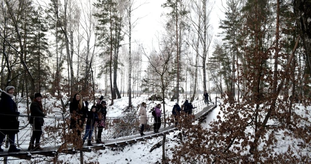 In the Nature Park "Beremytske" there was a celebration of Pancake Day